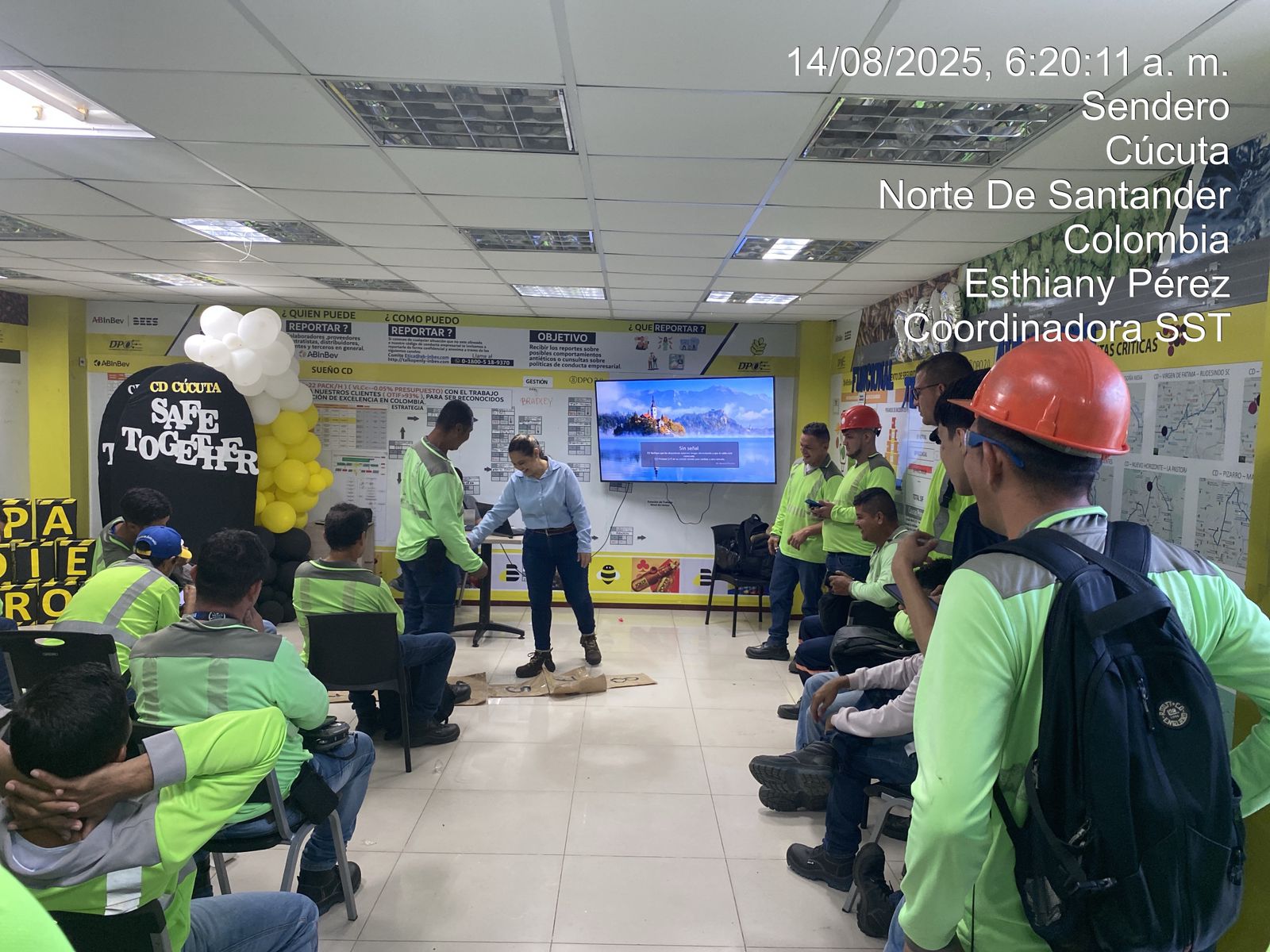 Evidencia de capacitación